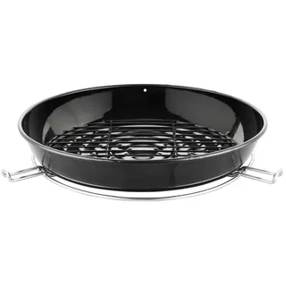 Cadac Röstpfanne 50 Grillpfanne Grillplatte ø 37 cm für Citi Chef 50 & Carri Chef 50 8910-105 - Schwarz