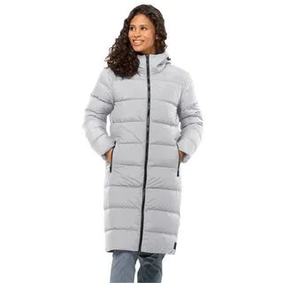 Jack Wolfskin Frozen Palace Coat 2023 (winddicht, wasserabweisend) hellgrau Damen