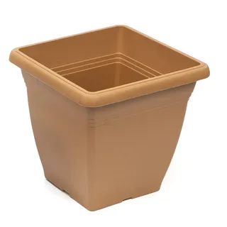 Tildenet Gardenware | Quadratischer Garten-Blumentopf | 30 cm | Terracotta | FPSQ32-T