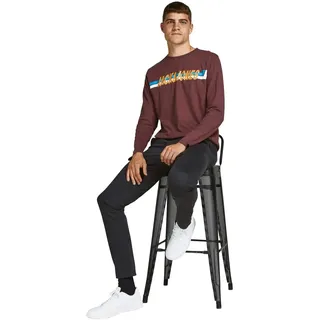 JACK & JONES Marco Bowie Slim Chinohose Schwarz 27 30