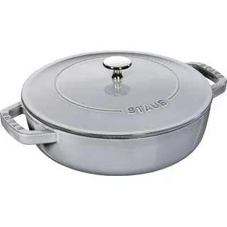 Staub Chistera Bräter 24 cm graphit-grau