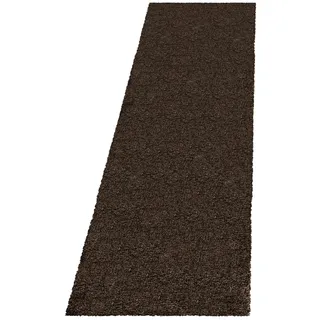 Fluffy 3500 Hochflorteppich 80 x 150 cm braun