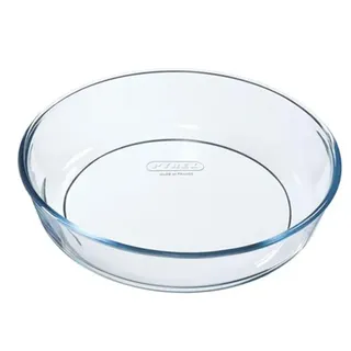 Pyrex Backform 26cm, Glas, Transparent, 26 cm