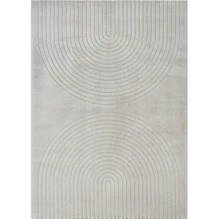 None Webteppich Eclipse Grau ca. 200x280cm