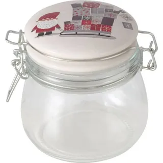 Boltze Glasbehälter mit Porzellandeckel 450 ml