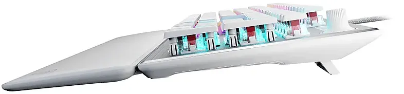 Bild von Vulcan II Gaming-Tastatur, kabelgebunden, Weiß