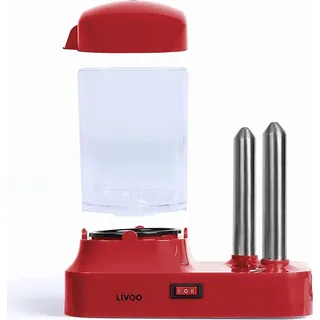 LIVOO DOC238RC Hot-Dog-Maschine, rot