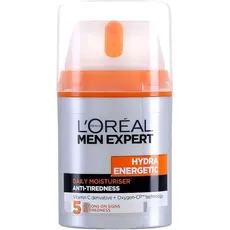 L'Oréal Paris, Gesichtscreme, L'Oréal - Men Expert Hydra Energetic Pump - Face Cream 50 ml (50 ml, Gesichtscrème)