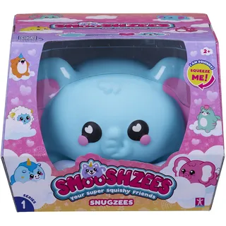 Smooshzees Snugzees, Luna, Blauer Elefant, Sammelfiguren, superweich, kuschelig und quetschbar!