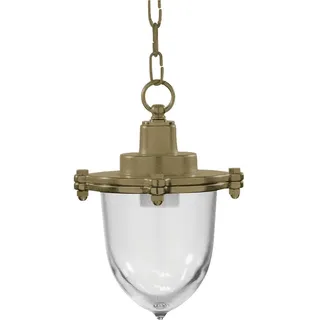 Licht-Erlebnisse Licht-Erlebnisse, Gartenbeleuchtung, Pendelleuchte Nikos Messing E27 IP44