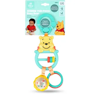 Bright Starts, Disney Winnie Puuh Aktivitätsspielzeug, Unisex Spielzeug für Kinderwagen, für Neugeborene und ältere Kinder
