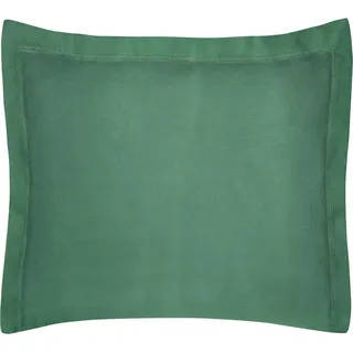Eurofirany Bettwäschegarnitur Bettwäsche NOVAC grün Kissen 70x80 5 dunkelgrün - Grün
