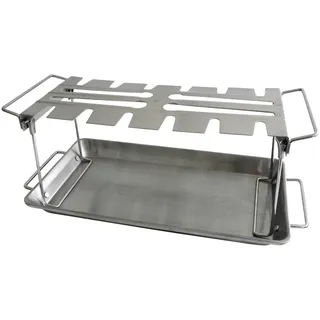 Tepro Grillguthalter 44,2 x 15,8 x 12,8 cm Edelstahl grau