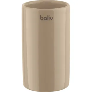 baliv Zahnputzbecher Keramik Beige