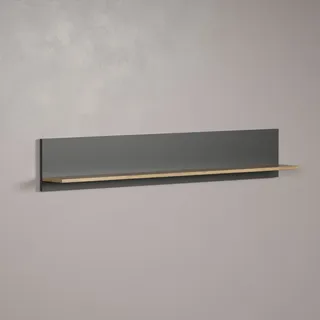 Home Affaire Wandboard Estepona 150 x 18 x 25 cm Schwarz