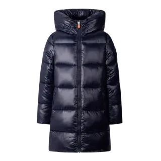 Save The Duck für Frauen/Mädchen. J45510G-LOVE21 Millie Mantel navy (14años= 164cm), Lässig, Nachhaltig, Recyceltes Nylon, Marine, Kinderbek