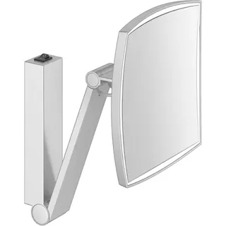 Keuco iLook_move Kosmetikspiegel, beleuchtet, eckig, mit Wippschalter, 1 Lichtfarbe, 17613179004,