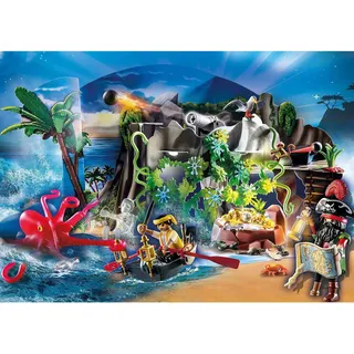 PLAYMOBIL Adventskalender "Schatzsuche in der Piratenbucht" - Bunt