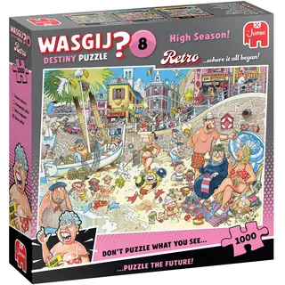 Wasgij Retro Destiny 8 - Hochsaison! - 1000 Teile Puzzle