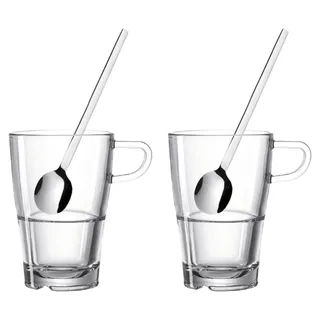 LEONARDO Latte Macchiato Glas 0,23 l 4-tlg.