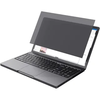 Trust Primo 15.6 Zoll Laptop Blickschutzfilter, 60° Blickwinkel | Blaulichtfilter, Blickschutzfolie, Computer Bildschirm Sichtschutz, Anti-Blend-Datenschutzfilter HP Lenovo Acer Dell Asus