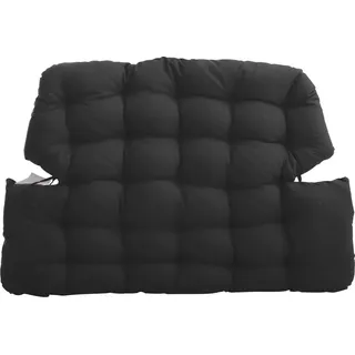 Ersatz-Sitzkissen für Cultana Lounge-Sofa Wicker Schwarz