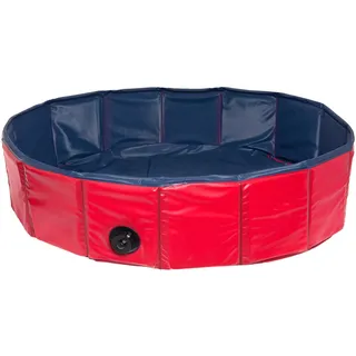 Karlie Doggy Pool ø: 160 cm blau-rot