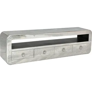 SIT Lowboard »AIRMAN« in moderner Flugzeugoptik, silberfarben