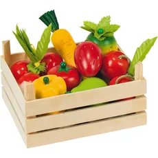Bild von Obst und Gemüse in Kiste