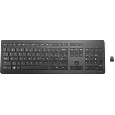 Bild Wireless Premium Tastatur DE schwarz (Z9N41AA#ABD)