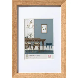 walther design Fiorito Holzrahmen eiche hell 50x70 cm 2er Set