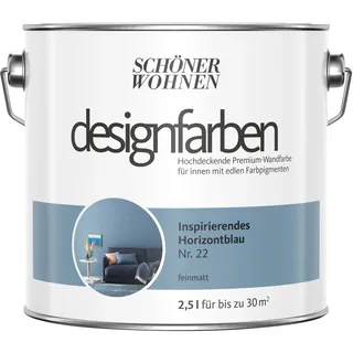 Designfarben 2,5 l inspirierendes horizontblau