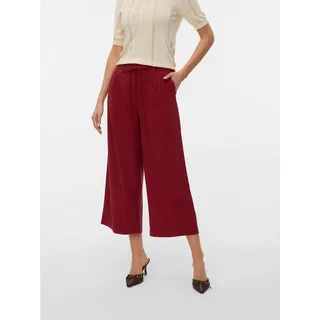 Vero Moda Culotte »VMTANYA HW 7/8 WIDE PANTS« Sommerhose, rot