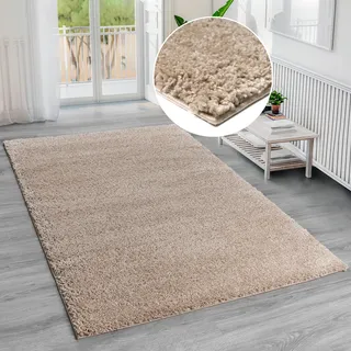 Bruno Banani »Shaggy Soft« rechteckig 30 mm Höhe gewebt, Uni Farben, besonders weich und kuschelig, Kundenliebling,