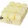 Ivory Stumpenkerzen 6 cm 12 St. elfenbein