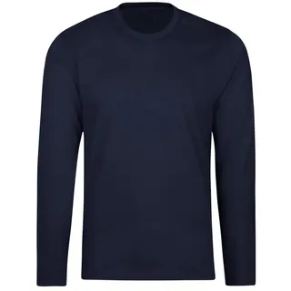 TRIGEMA Herren, Langarmshirt aus 100% Baumwolle",
