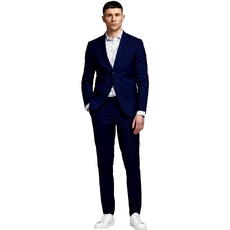 Bild Herren Jprblafranco Suit Business Anzug 'Franco' Dunkelblau - 56