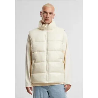 URBAN CLASSICS Recycled Big Puffer Weste White Sand XL