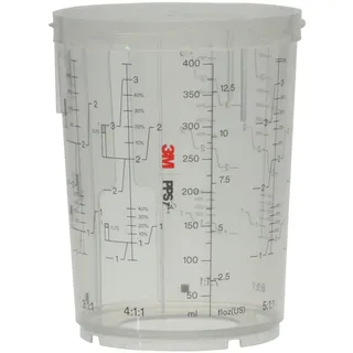 3M 26122 PPS Serie 2.0 Becher, Mittel, 400 ml