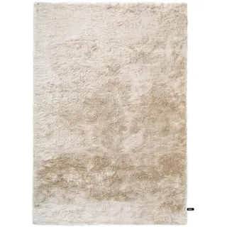 benuta Nest Hochflorteppich Whisper Beige 80x150 cm , Textil , Beton Optik , Rechteckig , 80x150 cm , wasserabweisend , Teppiche und Böden, Teppiche, Hochflorteppiche & Shaggys