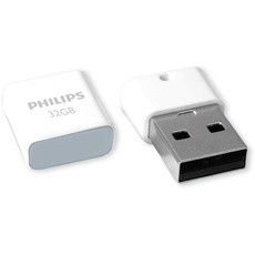 Philips Pico Edition High Speed 2.0 USB-Flash-Laufwerk 32 GB Ultra Small für PC, Laptop, Computer, Smart TV, Car Audio and More Lesegeschwindigkeit bis zu 23 MB/s