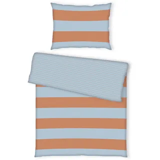 Tom Tailor Bettwäsche , Multicolor , Textil , Streifen , 140x200 cm , pflegeleicht, atmungsaktiv, hautfreundlich, schadstoffgeprüft , Heimtextilien, Bettwäsche & Leintücher, Bettwäsche