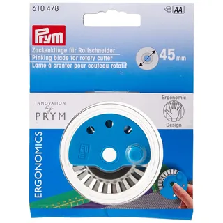 Prym 610478 Zacken-Ersatzklinge für Rollschneider Ergonomics 45 mm