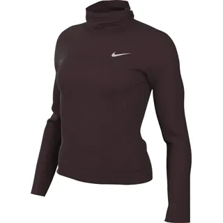 Nike Damen Top W Nk Swift Elemnt Tf Ttlnk, Burgundy Crush/Reflective Silv, FB5306-652, XS