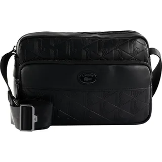 LACOSTE Umhängetasche Reporter Bag Noir schwarz - Schwarz