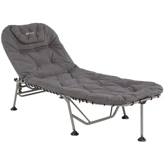 Outwell Campingliege Fontana Lake Grau/Schwarz