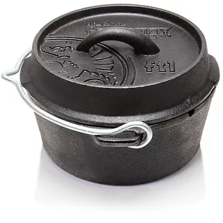 Petromax Dutch Oven 12 x 18 cm Gusseisen schwarz