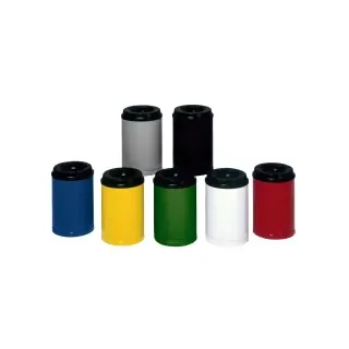 VAR Papierkorb 80 l Schwarz