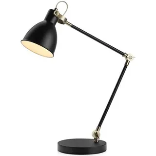 HAUS schwarze Tischlampe 1 Glühbirne - Schwarz