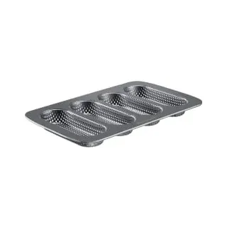 Westmark Baguette Backform Mini für 4 Baguettes 17 cm